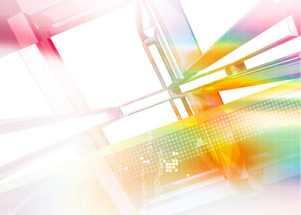 立体结构海报模板素材