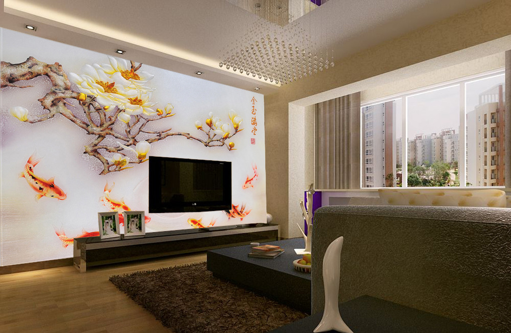 金玉满堂电视背景墙模板下载(图片编号:12180329)_彩雕电视背景墙_电视背景墙_我图网weili.ooopic.com