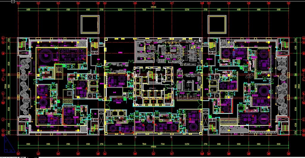 北京柏悦酒店五层主席台竣工图模板下载(图片编号:12190179)_工装施工CAD图纸_CAD图纸_我图网weili.ooopic.com