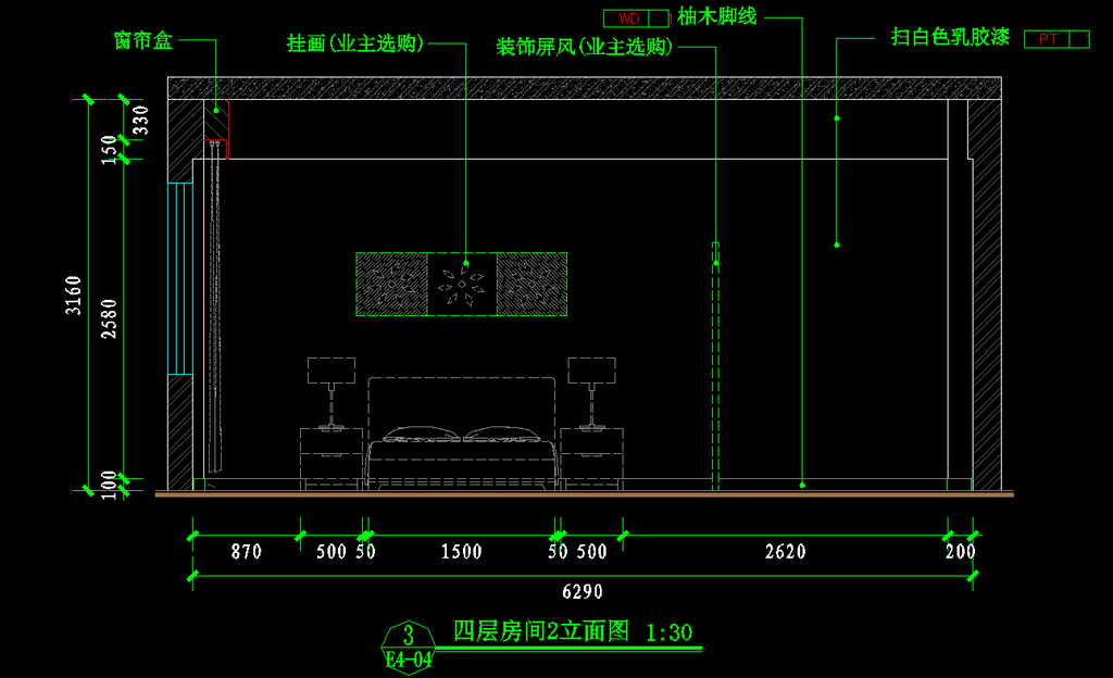 别墅手绘窗户立面图