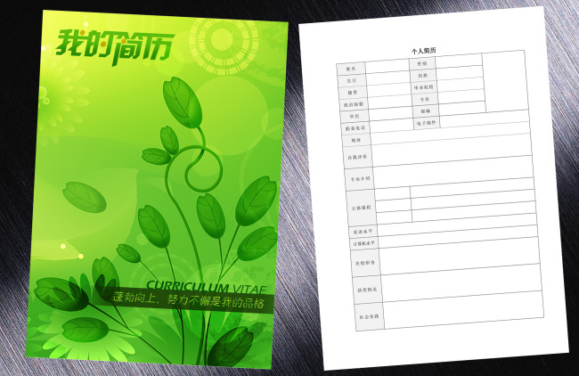 求职简历模板下载(图片编号:12203270)图片