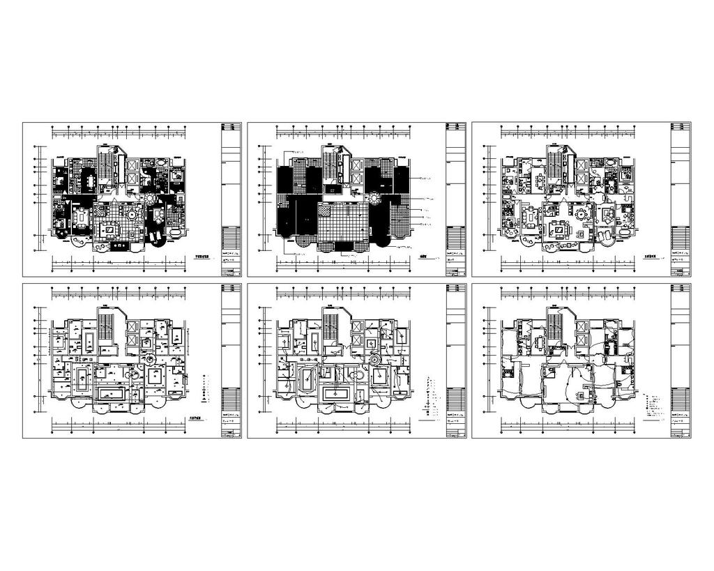 小区户型装修施工_CAD图纸设计下载模板下载(图片编号:12213109)_CAD图纸_CAD图纸_我图网weili.ooopic.com