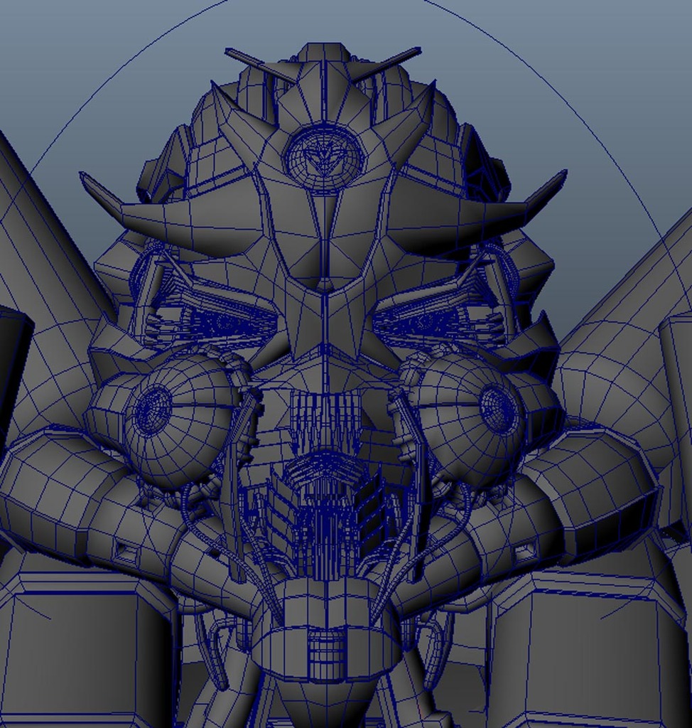 可变行变形金刚3D模型已绑定模板下载(图片编
