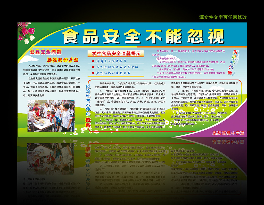 食品安全不能忽视模板下载(图片编号:12219593)_其他展板设计_展板设计_我图网weili.ooopic.com