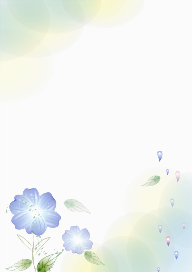 信纸下载 蓝色背景 蓝色背景信纸 蓝色信纸 梦幻背景信纸 背景图 word图片