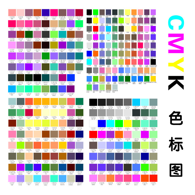cmyk色标图模板下载(图片编号:12221983)__其他psd素材_我图网www.ooopic.com