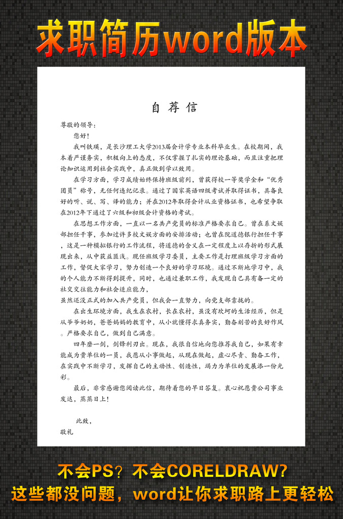 会计出纳个人简历模板下载(图片编号:1222396