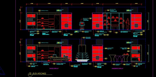 <em>澳门</em>新八佰伴百货<em>女装</em>店CAD模板下载(图片编