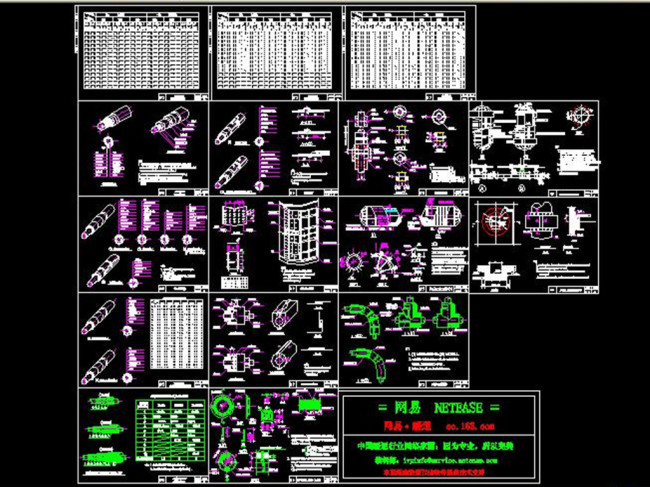 管道及设备防腐保温图CAD图纸模板下载(图片