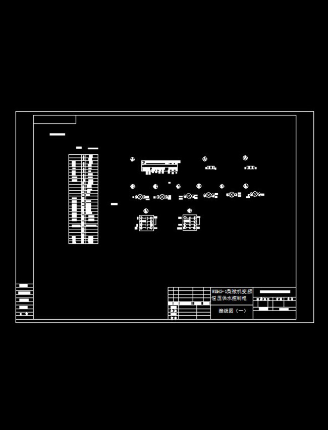 黑科技学院配线CAD图纸模板下载(图片编号:1