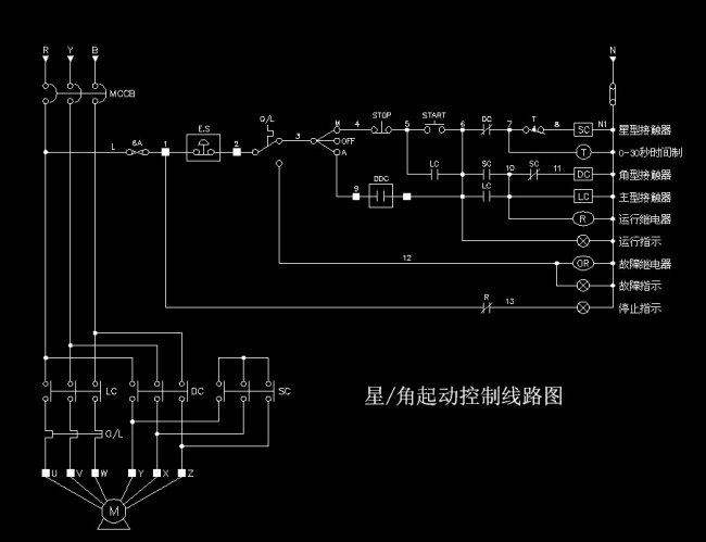 我图网提供精品流行标准星角启动原理图CAD图纸素材下载,作品模板源文件可以编辑替换,设计作品简介: 标准星角启动原理图CAD图纸,模式:RGB格式高清大图, 标准 星角 启动 原理图 设计图 CAD 图纸 源文件 素材 电气 施工图