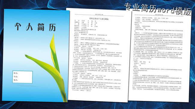 物流专业简历 应聘简历 运输专业简历 物流管理 运输管理 采购图片