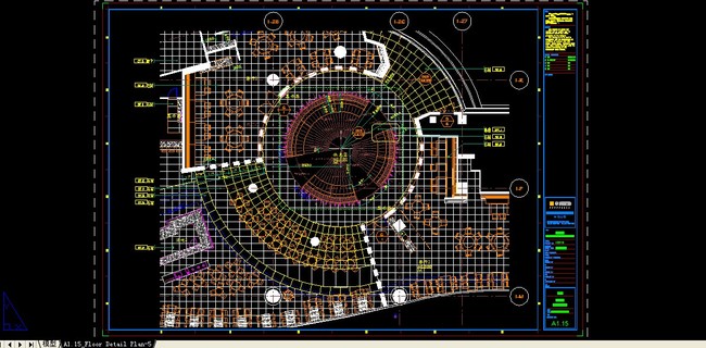 沈阳华润万象城4~6层竣工图模板下载(图片编号