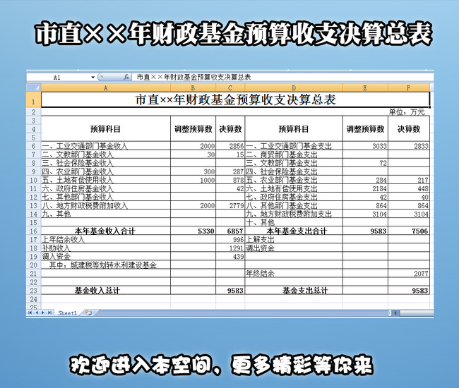 总表模板下载(图片编号:12269746)_财务报表_