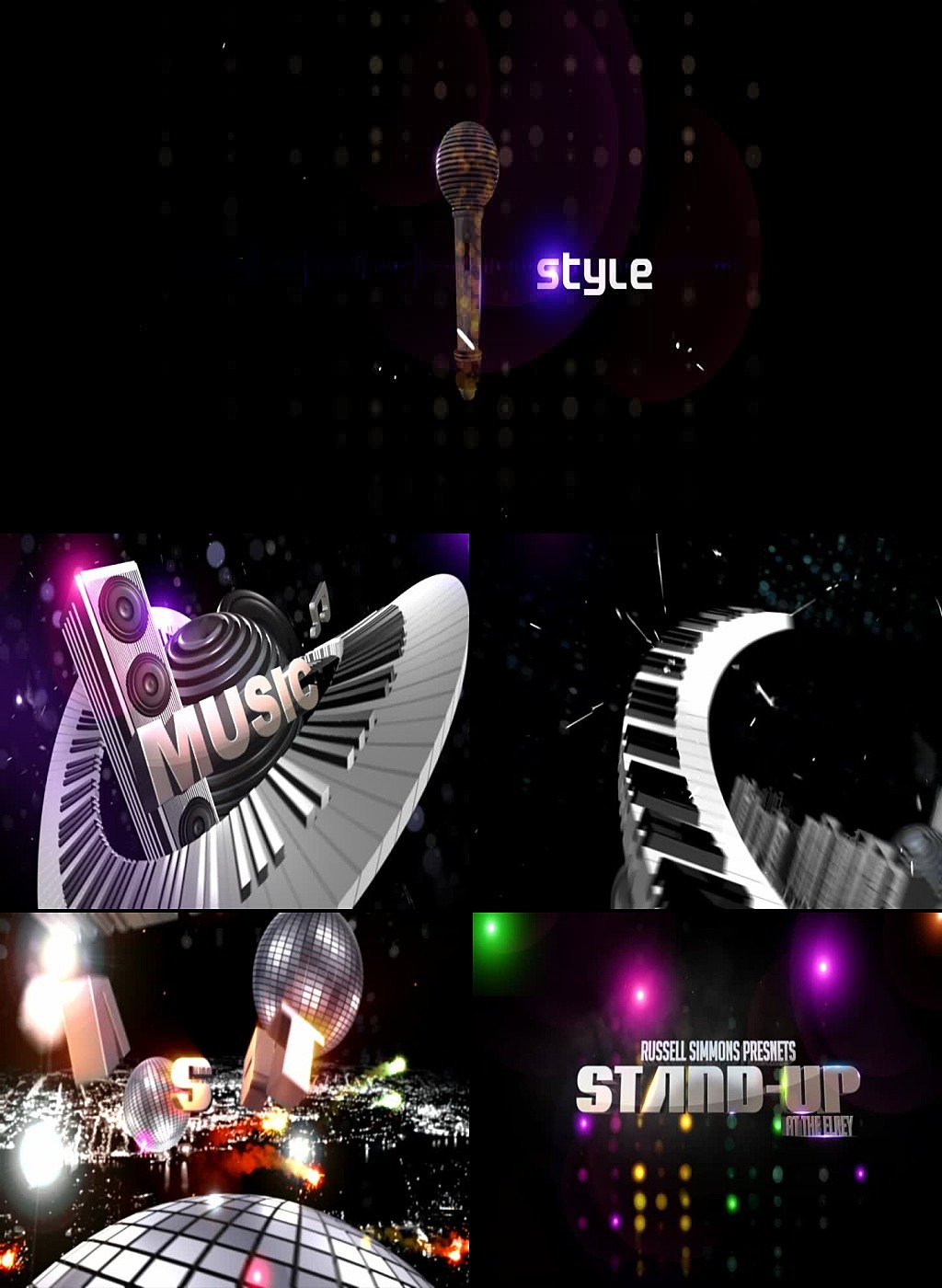 极品动感音乐元素视频素材模板下载(图片编号