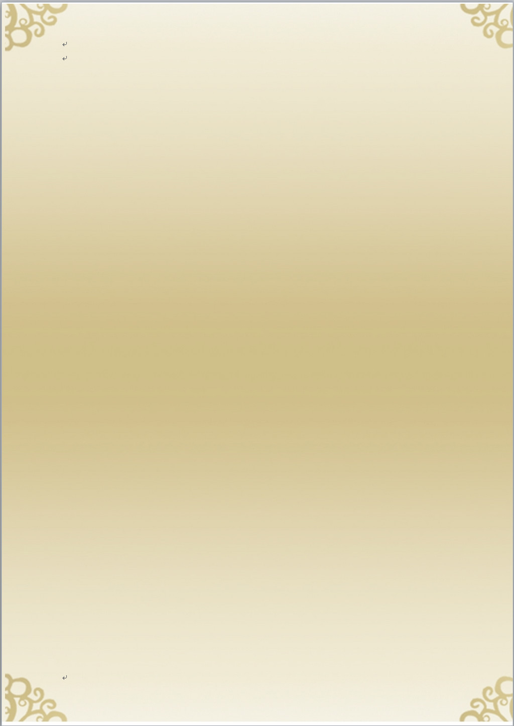 纯金色背景word模板模板下载 纯金色背景word模板图片下载 纯金色背景图片