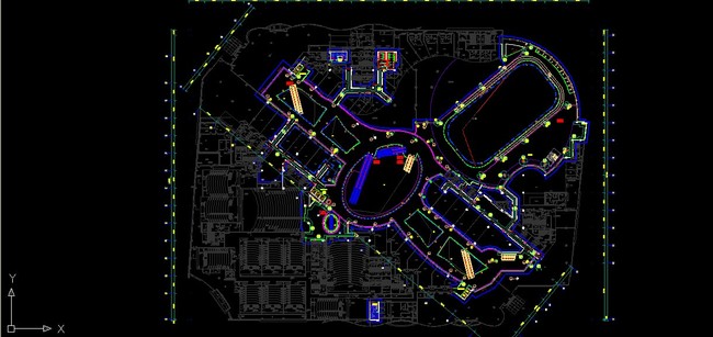 杭州华润万象城购物中心深化施工图模板下载(