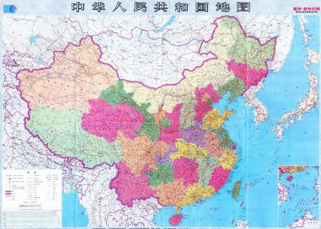 信息中心 部分国家的中国地图   中国周边国家地图俄罗斯,蒙古图片
