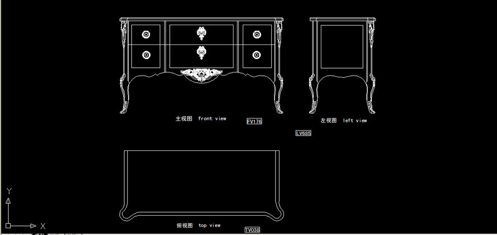 我图网提供精品流行1770年过渡时期法国小抽屉柜素材下载,作品模板源文件可以编辑替换,设计作品简介: 1770年过渡时期法国小抽屉柜,,使用软件为 AutoCAD 2007(.dwg) 家具CAD图 家具cad图纸沙发CAD CAD生产图纸 家具设计图CAD 家具设计图纸 欧式家具 欧式家具cad 现代家具 中式沙发 柜子图纸