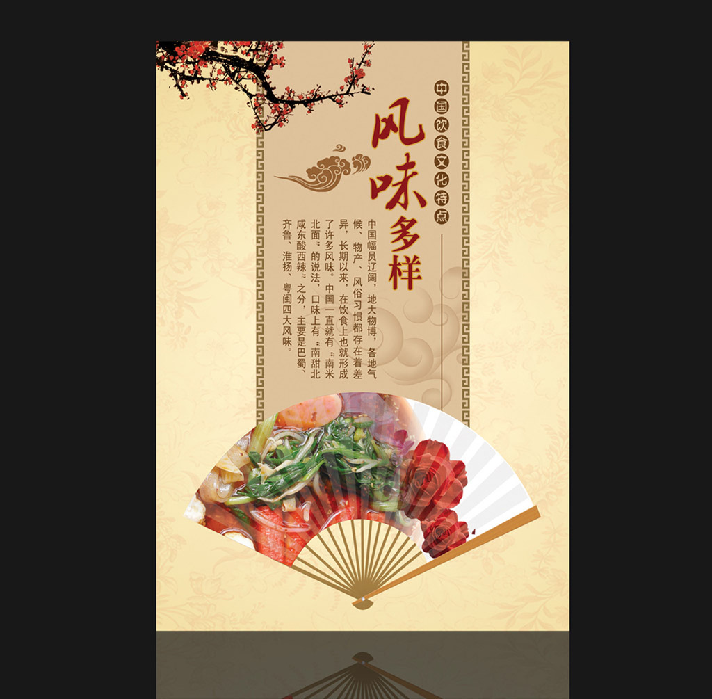 中国饮食文化特点海报模板下载模板下载(图片