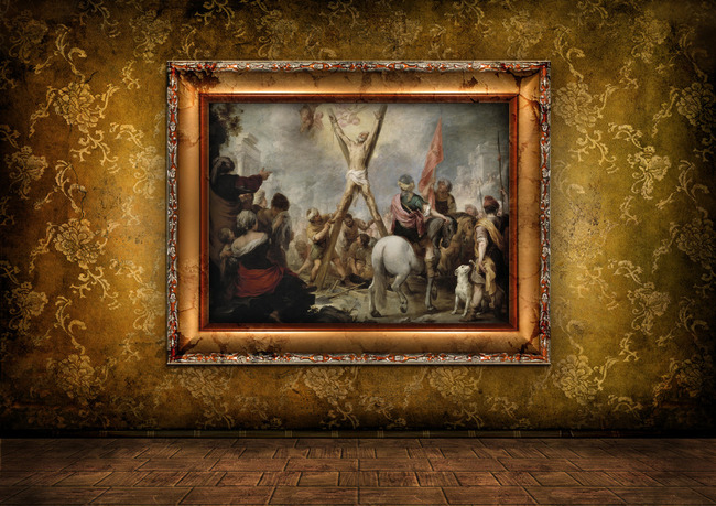 欧洲神话油画模板下载(图片编号:12350641)_人