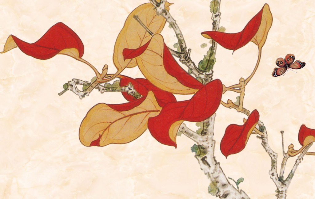 高清中国花鸟画玄关背景墙喜上眉梢模板下载(图片编号:12361225)_山水花鸟玄关图_玄关_我图网weili.ooopic.com