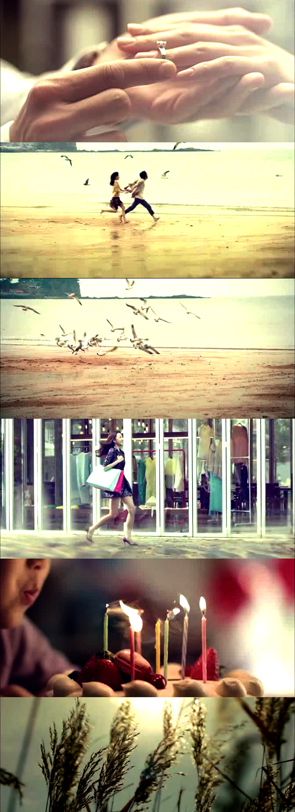 购物儿童生日海边情侣混剪镜头模板下载(图片