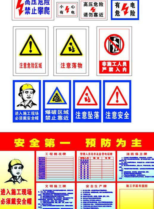 工地标语警示牌图片模板下载(图片编号:12435739)__建筑家居_我图网www.ooopic.com