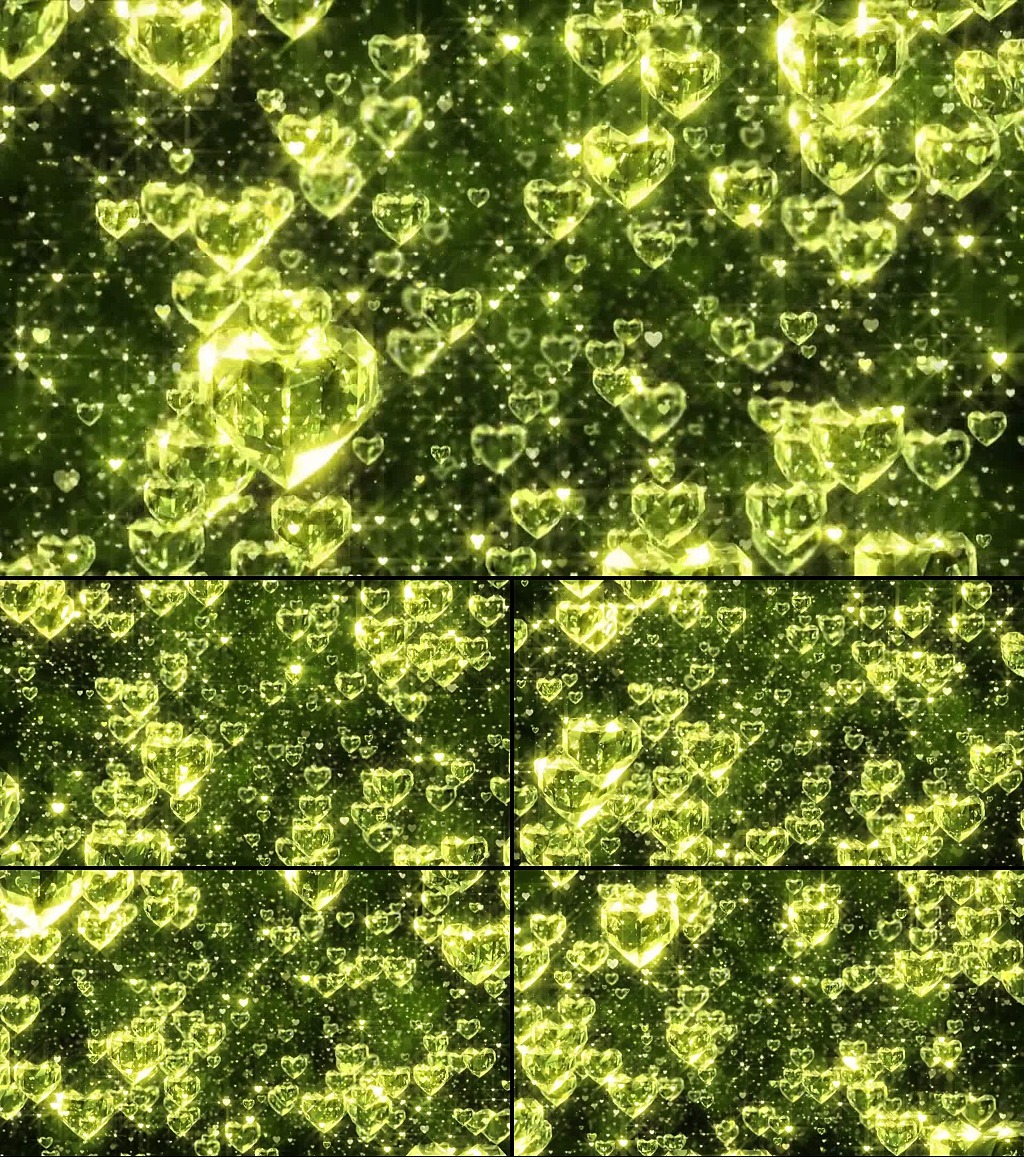 闪闪发光的水晶心2模板下载(图片编号:124456