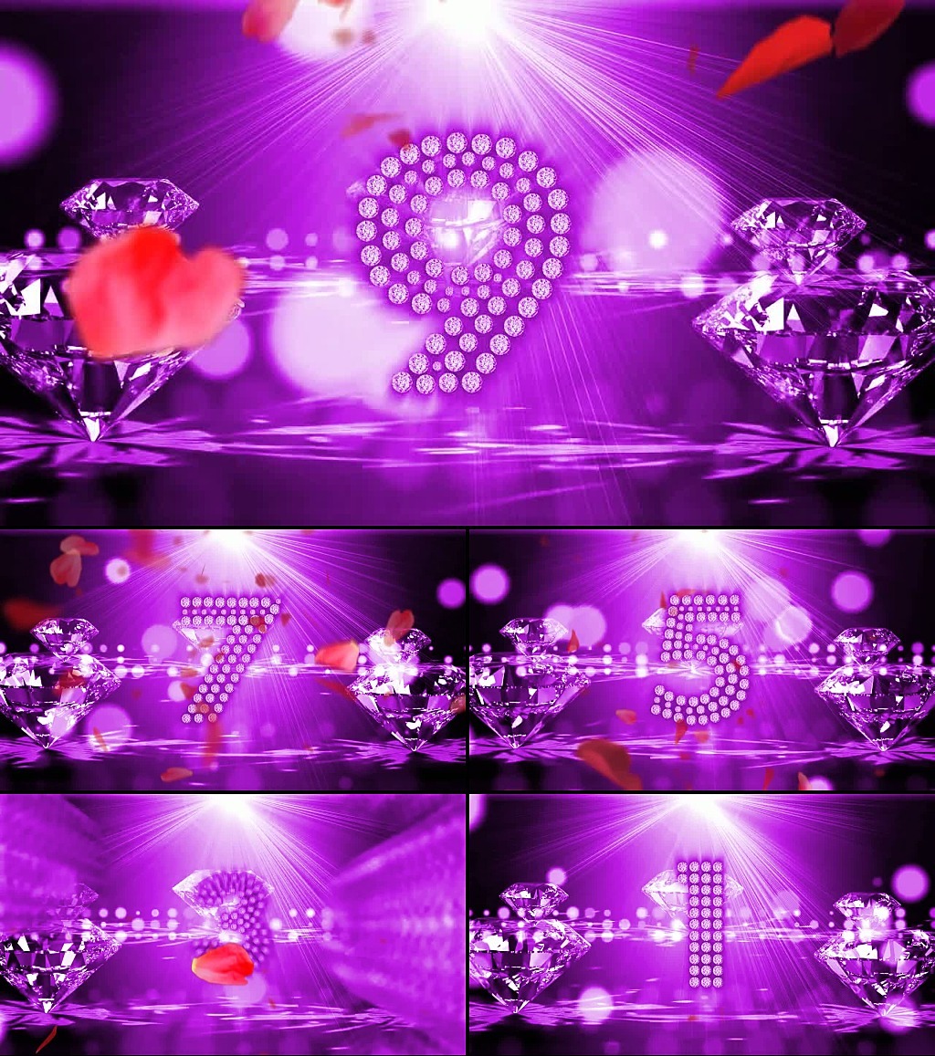 高清 婚礼倒计时 视频素材模板下载(图片编号:1