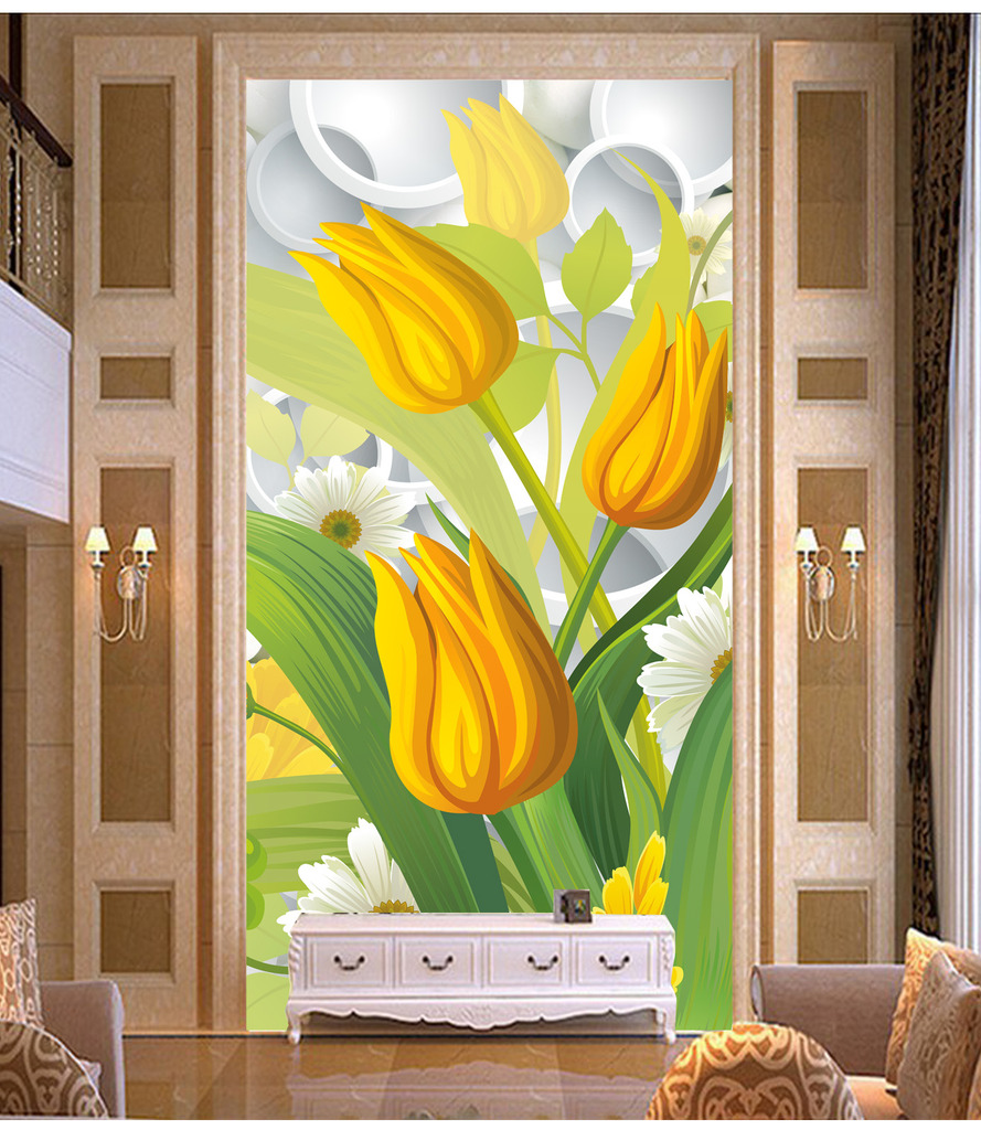 背景墙|装饰画 玄关 3d玄关