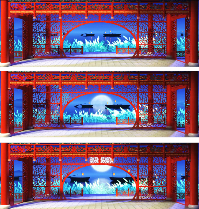 海上生明月戏曲类LED视频素材模板下载(图片