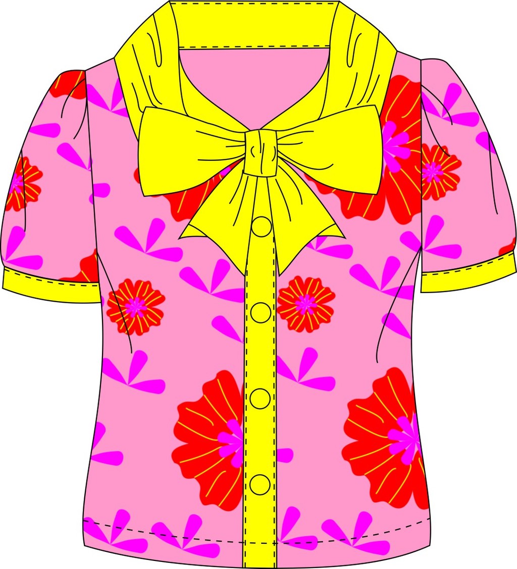 时尚休闲夏季女衬衫模板下载(图片编号:12544