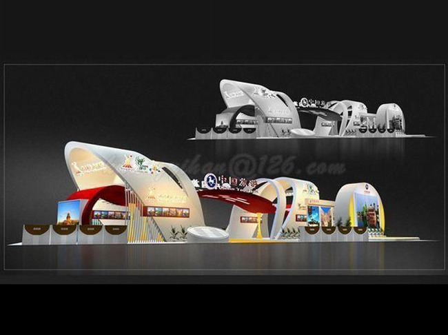 展览模型6米x6米旅游展模板下载(图片编号:12