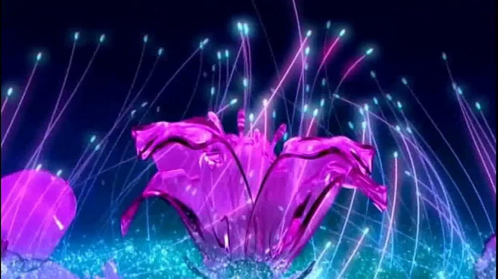 粒子花朵星空LED视频效果下载模板下载(图片