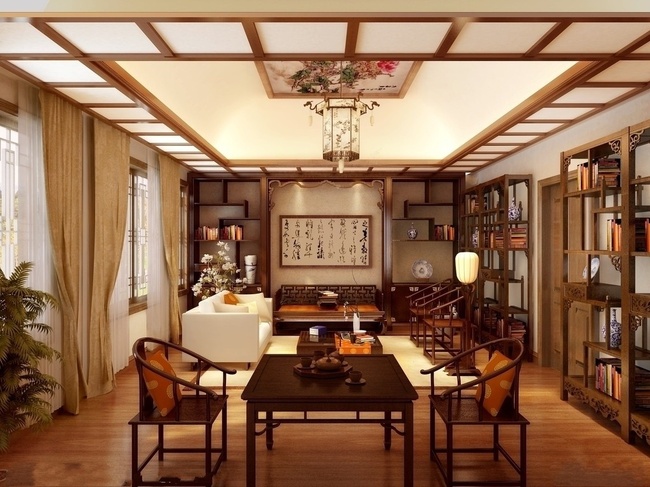 中式茶楼餐厅装修效果图
