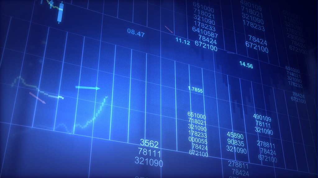 金融财经股票电子商务市场经济走势图模板下载