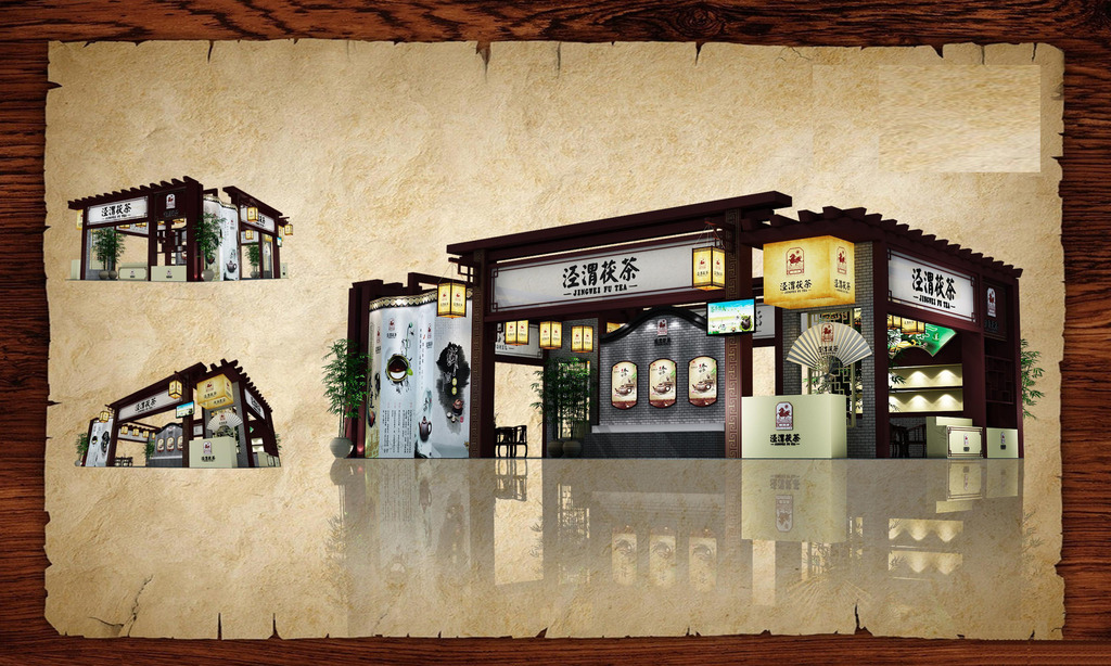 展览模型酒博会15米x9米模板下载(图片编号:1