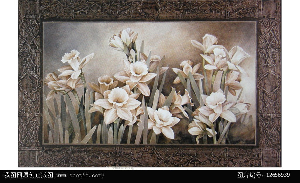 有画框油画花模板下载(图片编号:12656939)_图片素材_其他_我图网weili.ooopic.com