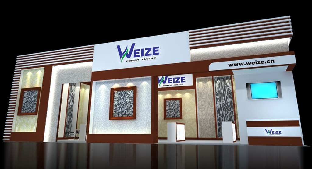 建材企业品牌展厅造型设计3Dmax模型模板下