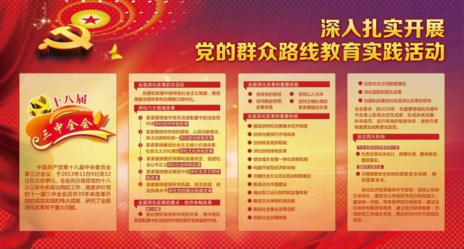 群众路线教育实践KD板展板设计模板下载(图片编号:12718876)_党建展板设计_展板设计_我图网weili.ooopic.com