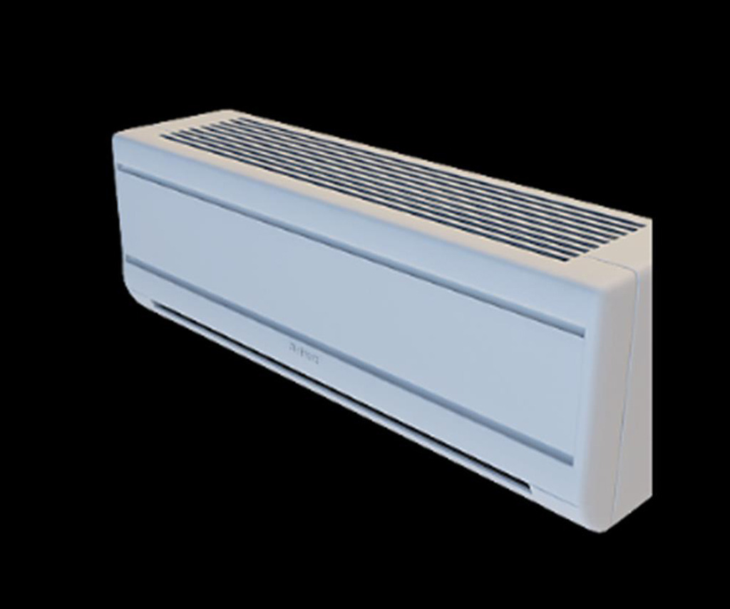 挂式空调室内空调机3Dmax模型模板下载(图片