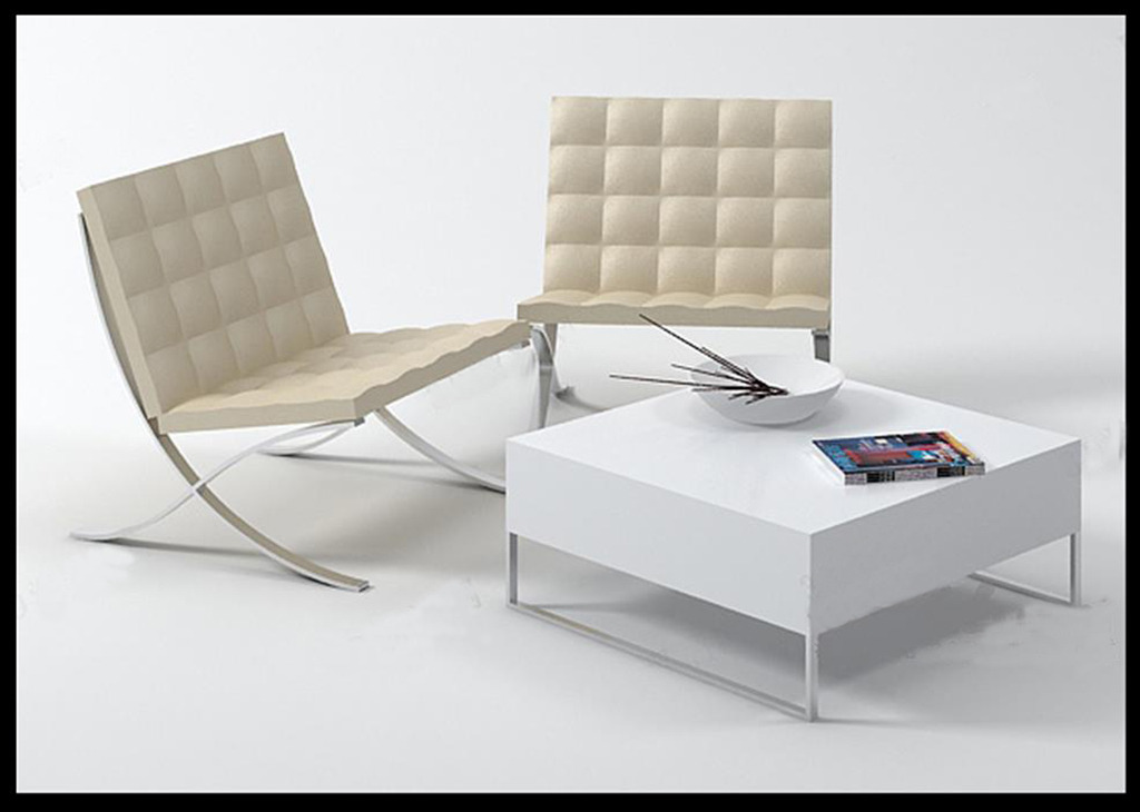 沙发茶几组合休闲沙发3Dmax模型模板下载(图