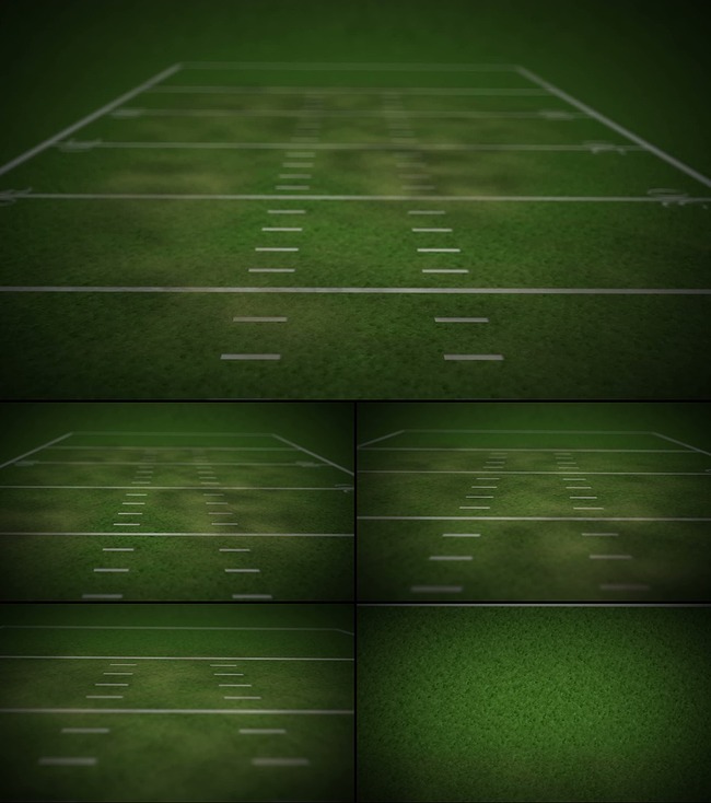 足球场绿茵场特写动态高清视频素材模板下载(