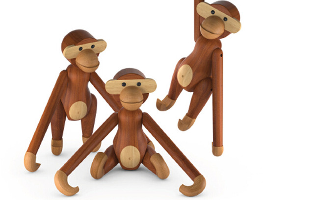 玩具装饰品猴子模型模板下载(图片编号:12824