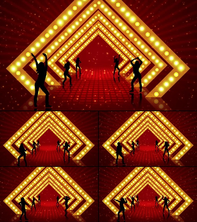 绚丽动感舞台背景模板下载(图片编号:1283575