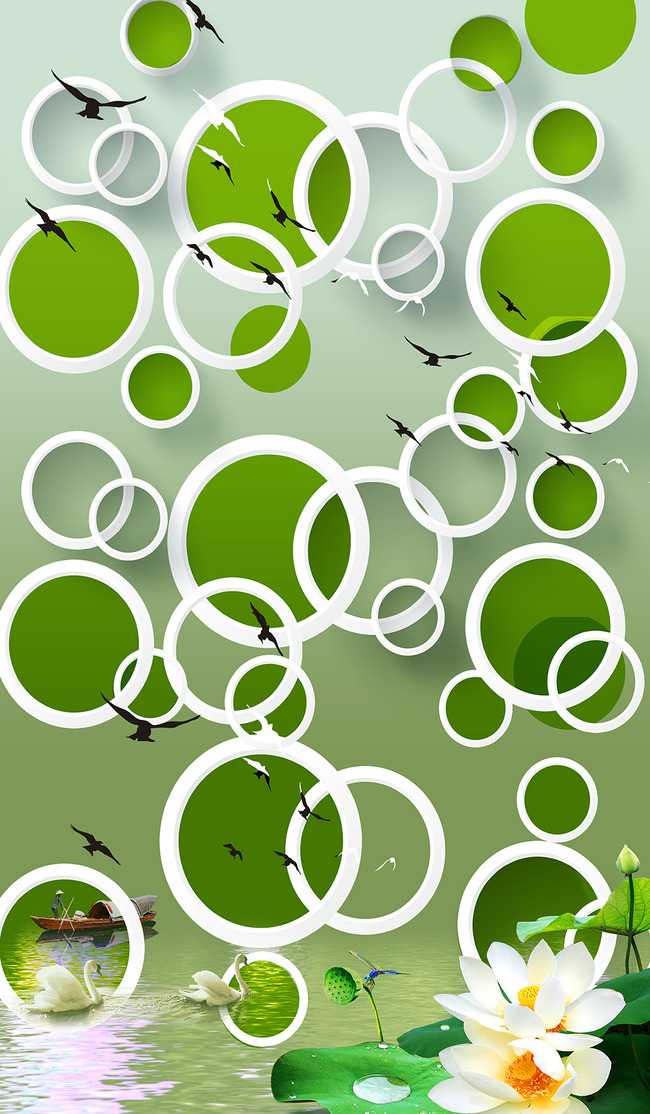 3D圆圈玄关过道背景墙模板高清图片下载(图片编号12853403)3D玄关图片_玄关图片_我图网weili.ooopic.com