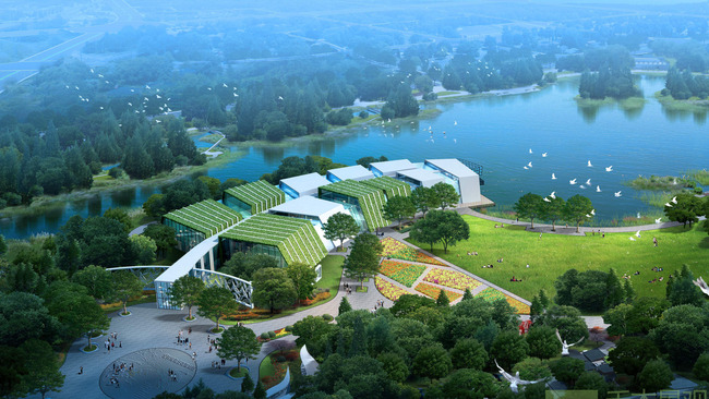 HF公园构筑物展厅设计高清图片下载(图片编号