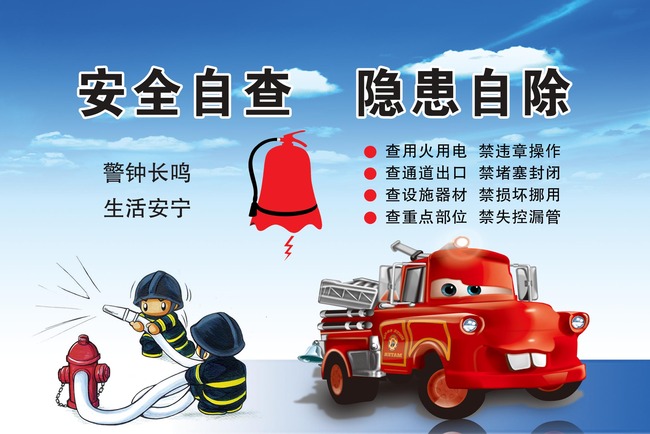 消防安全宣传看板