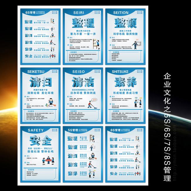 6S工厂管理标语模板下载(图片编号:12882560